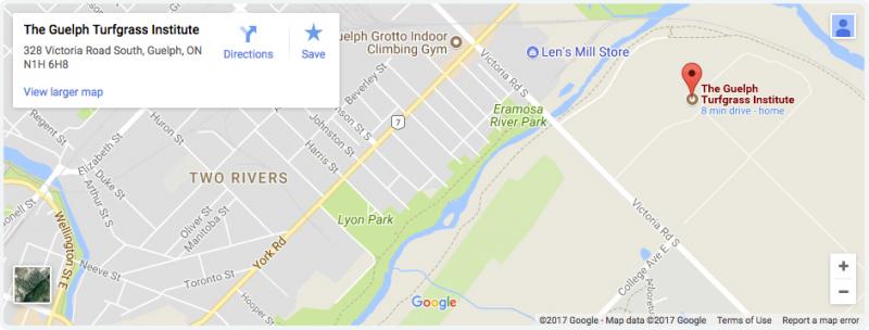 google map location of Trial Garden