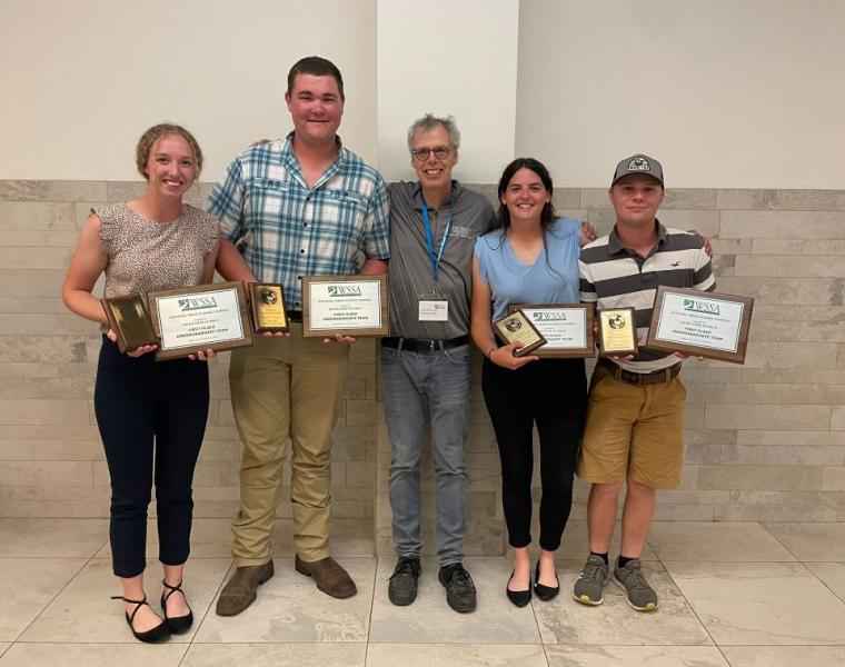 Winners of the National Division of the 2023 National Weed Science Competition