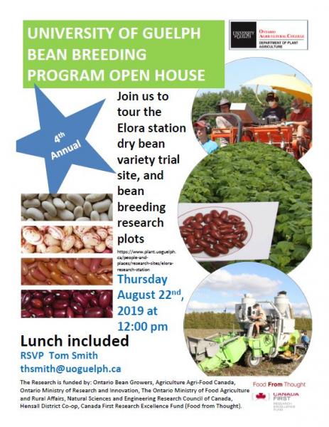 Bean Breeding Program Open House 2019