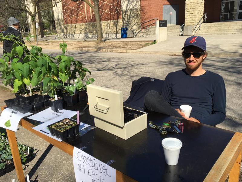 Plant Sale activities