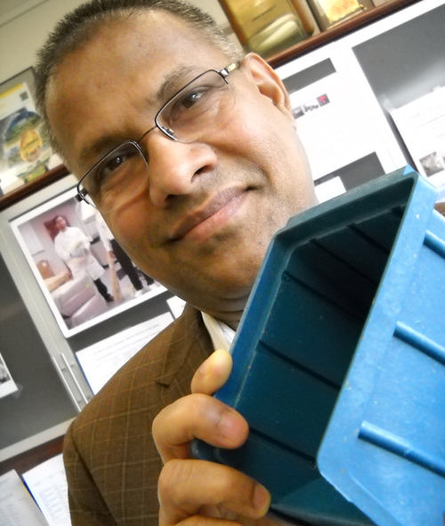 Prof. Mohanty & Bio-bin