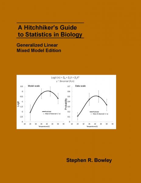 Cover image of A Hitchhiker's Guide to Statistics in Biology