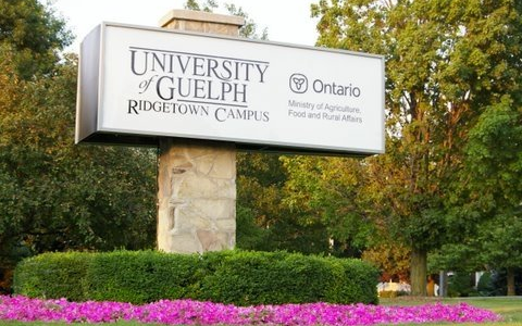 Image: Entrance sign to Ridgetown Campus