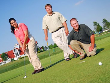 Image: Research on putting quality at the Guelph Turfgrass Institute
