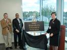 Rob Gordon, Susan Brown and Amar Mohanty unveil "BMO Bioproducts Innovation Extension"