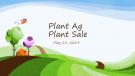 Plant Sale poster