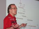 Barry Shelp speaking at the meeting of the Canadian Society of Plant Biologists