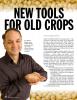 Image of magazine article about New Tools for Old Crops